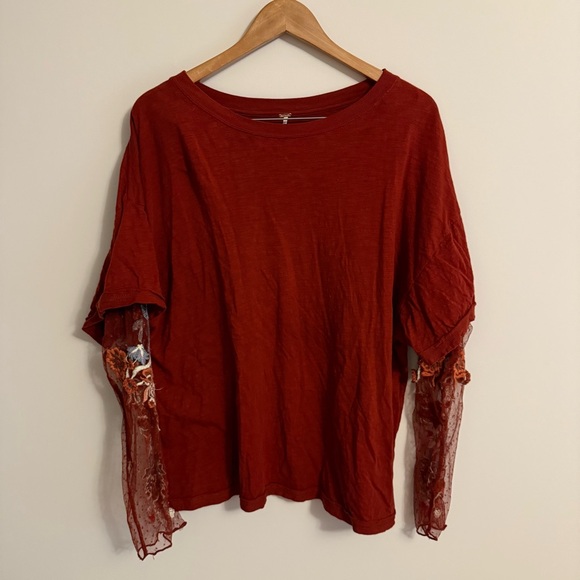 FREE PEOPLE GARDENER TEE - Picture 3 of 8